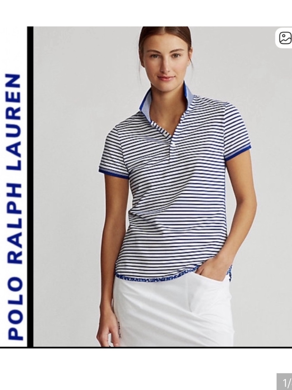 Ralph Lauren Polo Golf Tailored Fit Striped Shirt.